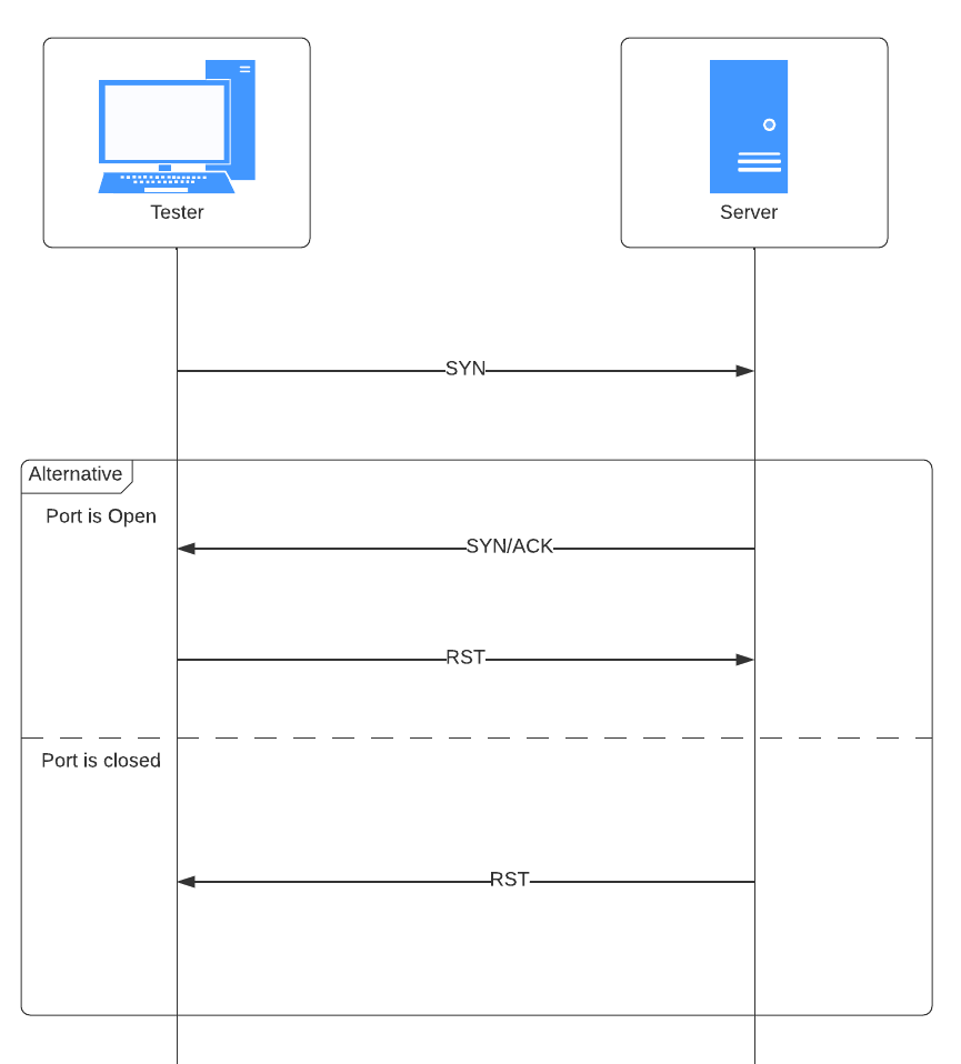 TCP SYN SCAN