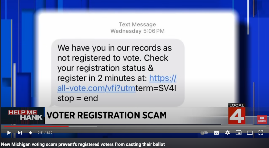 When Get-Out-The-Vote Efforts Look Like Phishing